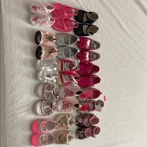 Shoes Lot 0-3 Months (15 in all)